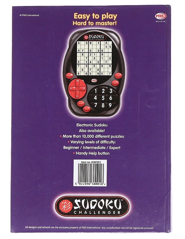 Big 360: Hardback Sudoku Puzzle Book - Harrastekirjat - 10105614052 - 1