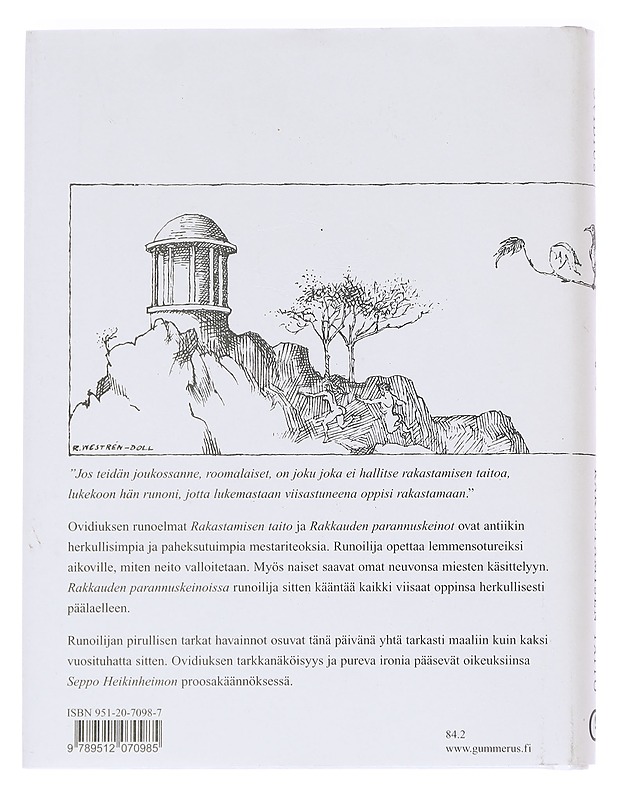 Rakastamisen taito - Ovidius Naso, Publius - Tietokirjat ja oppaat - 10105614059 - 1