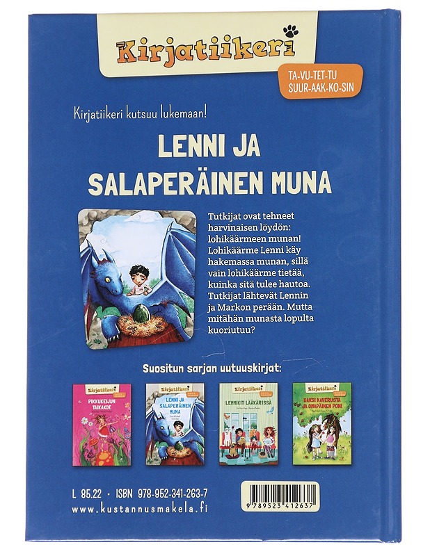 Lenni ja salaperäinen muna - Stütze, Annett - Lastenkirjat - 10105614082 - 1