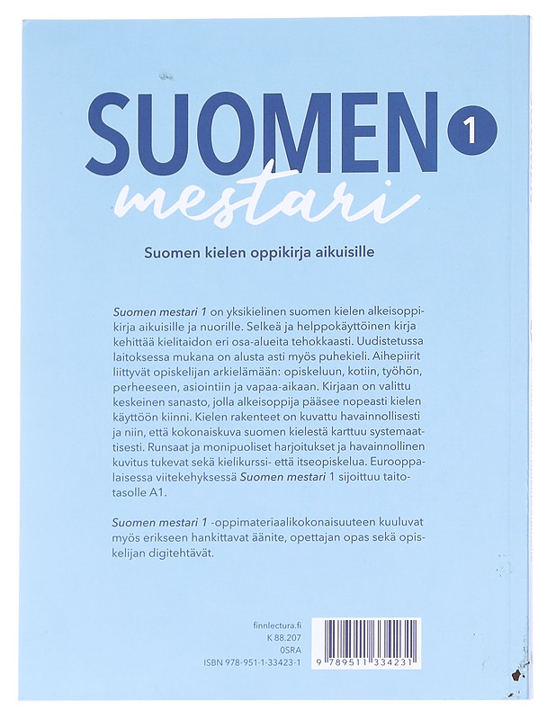 Suomen mestari : suomen kielen oppikirja aikuisille. 1 - Gehring, Sonja - Tietokirjat ja oppaat - 10105614124 - 1