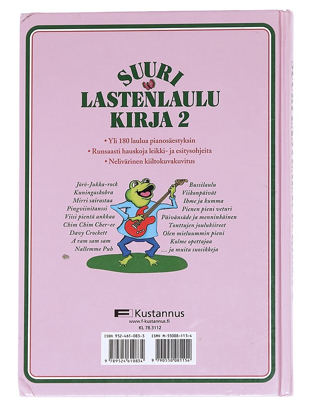 Suuri lastenlaulukirja. 2 - Olli Heikkilä - Harrastekirjat - 10105614184 - 1