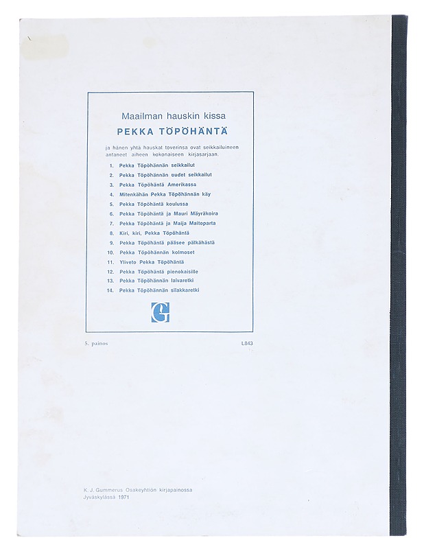 Pekka Töpöhäntä pienokaisille - Lastenkirjat - 10105614248 - 1