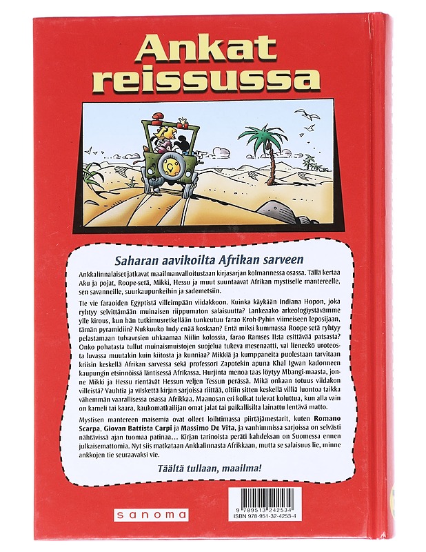 Ankat maailman ympäri / 3 Afrikka - Hyyppä, Aki - Sarjakuvat - 10105614250 - 1