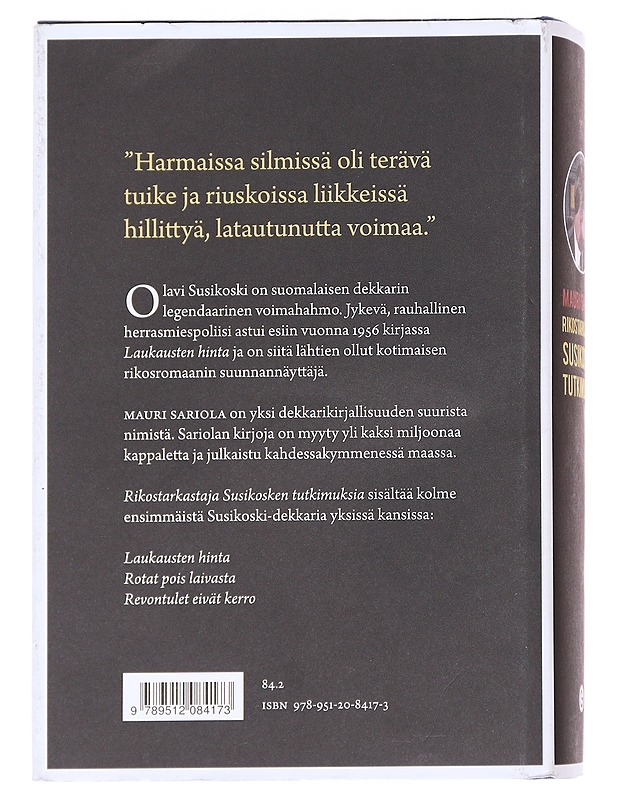 Rikostarkastaja Susikosken tutkimuksia - Mauri Sariola - Romaanit ja novellit - 10105614309 - 1