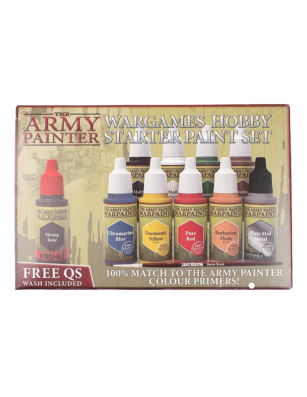 THE ARMY PAINTER Wargames Hobby Starter Paint Set pienoismallimaalisarja - Askartelu - 10105614322 - 0