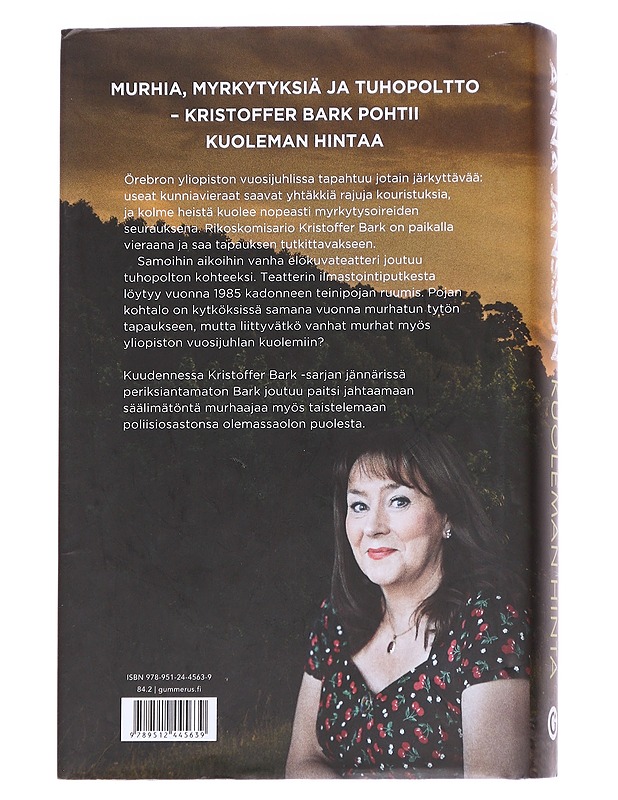 Kristoffer Bark : Kuoleman hinta - Jansson, Anna - Romaanit ja novellit - 10105614362 - 1