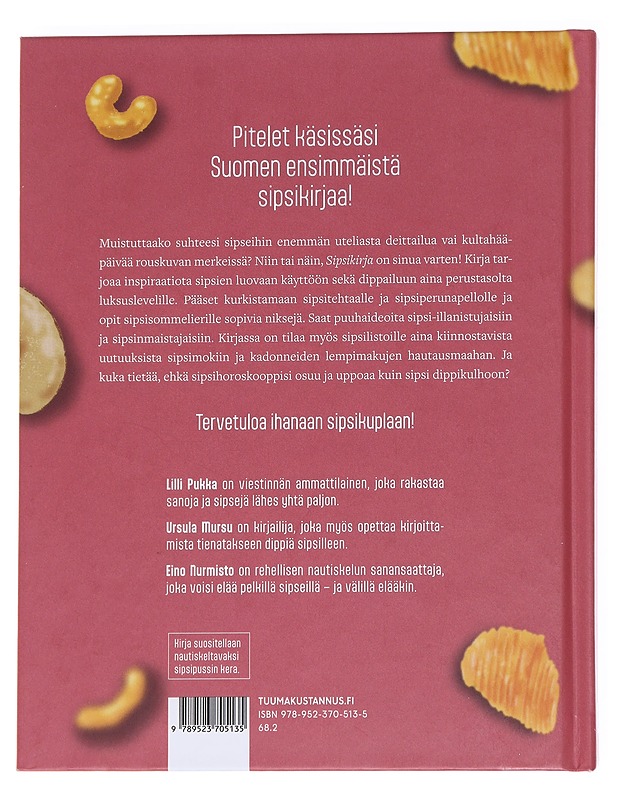 Sipsikirja - Pukka, Lilli - Ruokakirjat - 10105614367 - 1