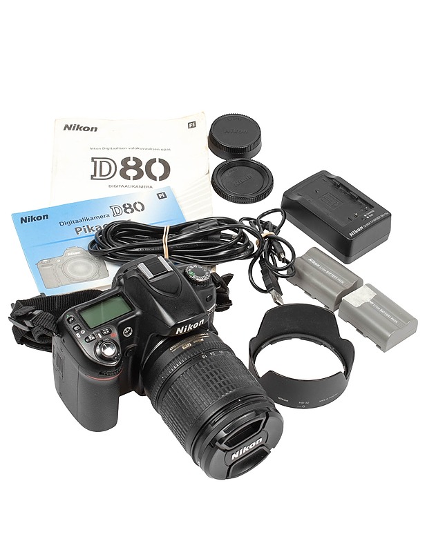 NIKON D80 -kamera - Muu elektroniikka - 10105614413 - 0