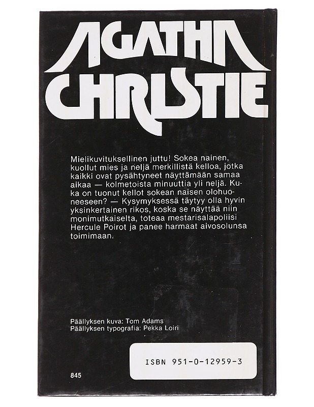 Kellot - Christie, Agatha - Romaanit ja novellit - 10105614428 - 1