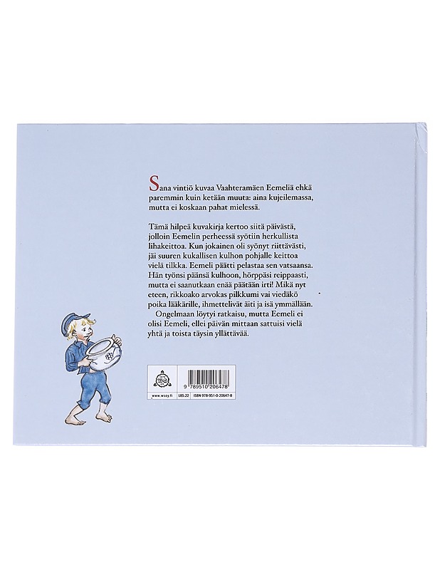 Eemeli ja keittokulho - Lindgren, Astrid - Lastenkirjat - 10105614517 - 1