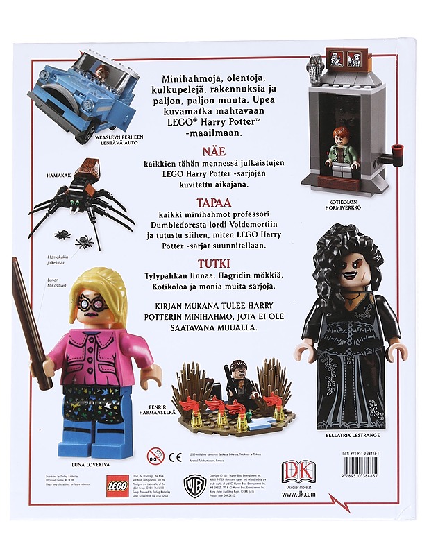 Lego Harry Potter : luo velhomaailma! - Dowsett, Elisabeth - Romaanit ja novellit - 10105614534 - 1