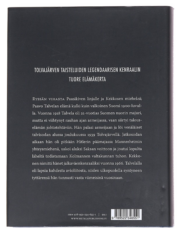 Paavo Talvelan elämä / kertomus - Antti Tuuri - Elämäkerrat ja muistelmat - 10105614537 - 1