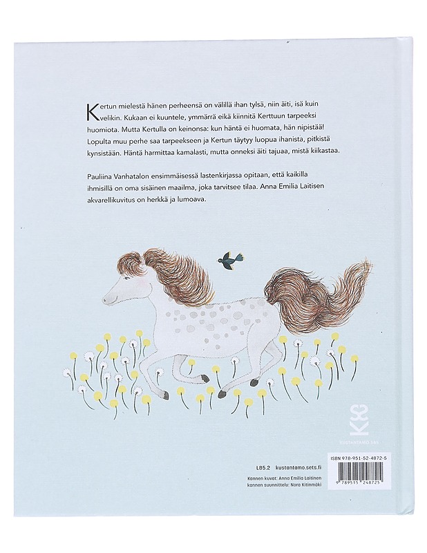 Nipistäjä-Kerttu - Vanhatalo, Pauliina - Lastenkirjat - 10105614556 - 1