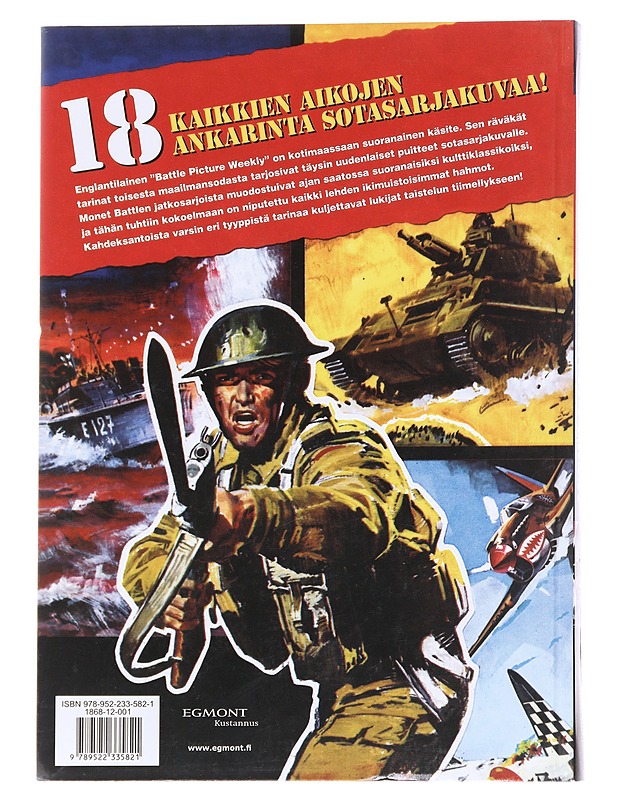 Taistelutarinat / Battle-lehden parhaat sotasarjakuvat - Poussa, Antti - Sarjakuvat - 10105614586 - 1