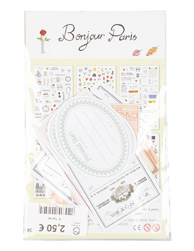 BONJOUR PARIS tarrat - Askartelu - 10105614593 - 0