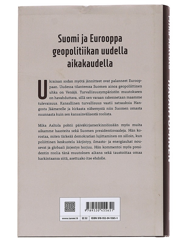 Havahtuminen : turvallinen Eurooppa - Mika Aaltola - Elämäkerrat ja muistelmat - 10105614596 - 1