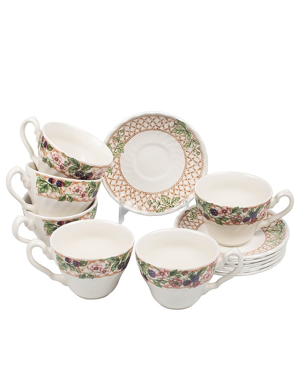 CHURCHILL The Chartwell Collection teekuppisetti, 12 osaa - Lautaset ja kulhot - 10105614615 - 0