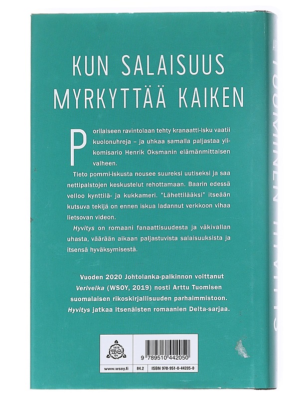 Hyvitys - Arttu Tuominen - Romaanit ja novellit - 10105614653 - 1