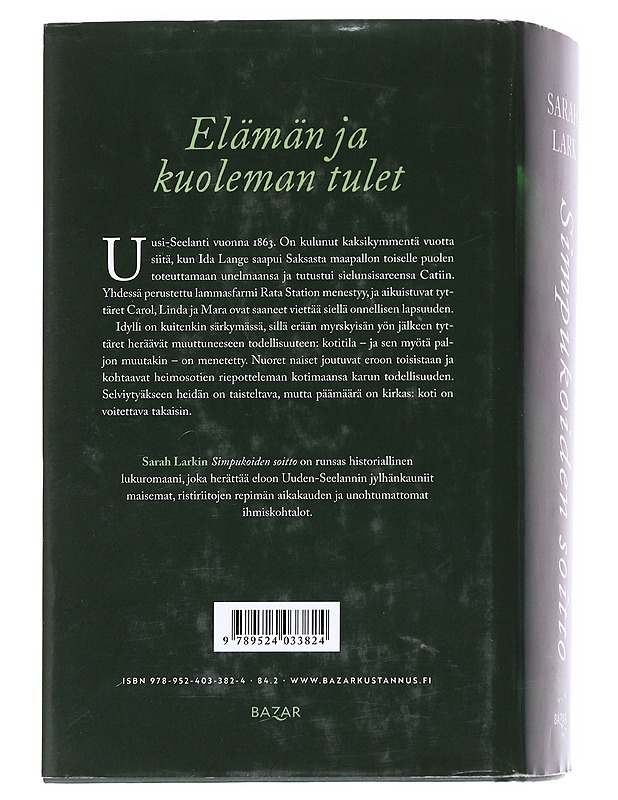 Simpukoiden soitto - Sarah Lark - Kaunokirjallisuus - 10105614696 - 1