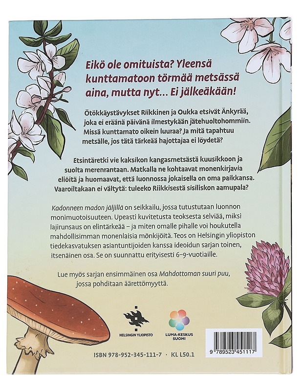 Kadonneen madon jäljillä - Laajarinne, Jukka - Lastenkirjat - 10105614707 - 1