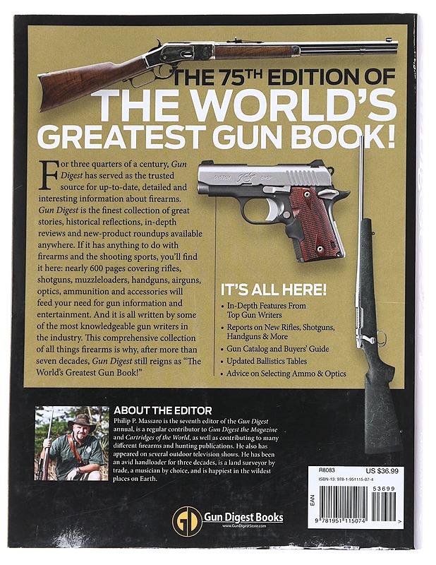 Gun Digest 2021 - Massaro, Philip P. - Historiakirjat - 10105614716 - 1