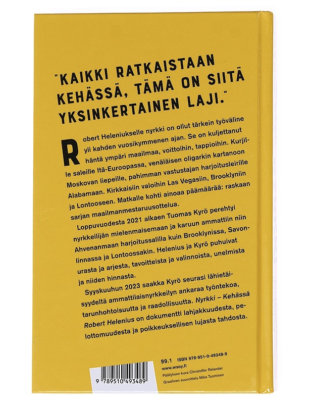 Nyrkki / kehässä Robert Helenius - Tuomas Kyrö - Elämäkerrat ja muistelmat - 10105614734 - 1