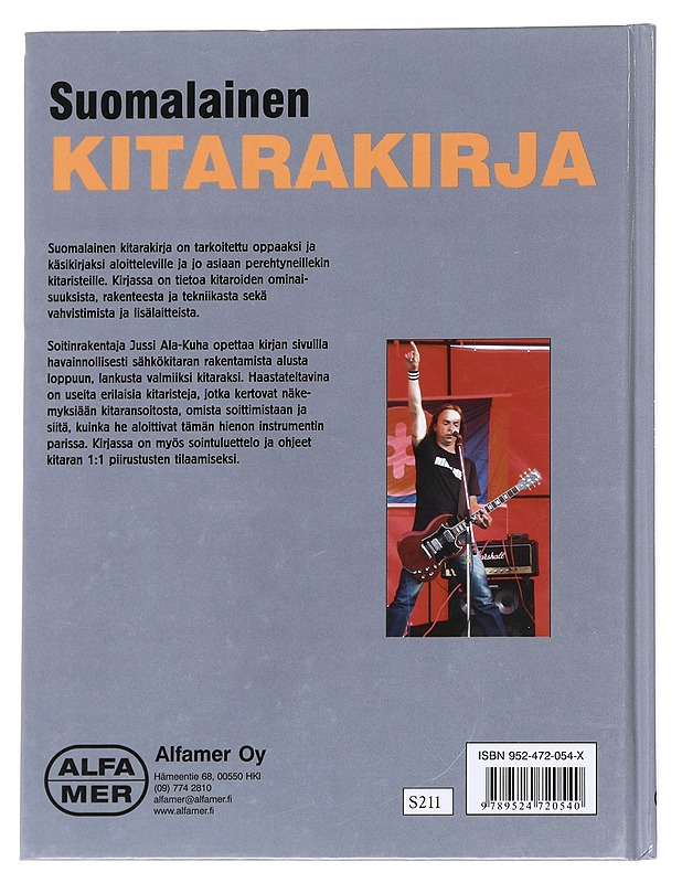 Suomalainen kitarakirja - Ala-Kuha, Jussi - Tietokirjat ja oppaat - 10105614743 - 1