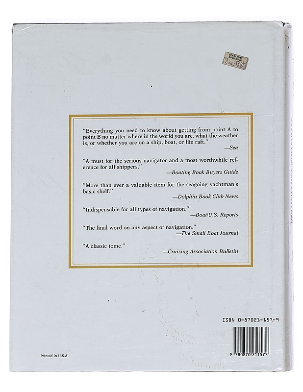 Dutton's Navigation & Piloting - Elbert S. Maloney - Tietokirjat ja oppaat - 10105614749 - 1