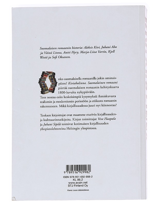 Kiviaholinna : suomalainen romaani - Haapala, Vesa - Tietokirjat ja oppaat - 10105614759 - 1