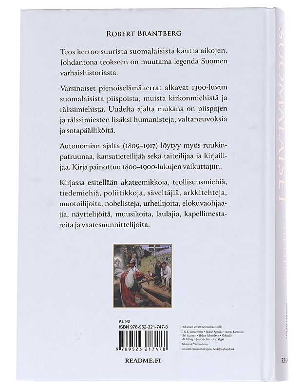 Suurimmat suomalaiset kautta aikojen - Robert Brantberg - Elämäkerrat ja muistelmat - 10105614794 - 1