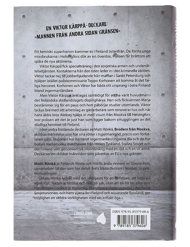 Brodern från Moskva - Rönkä, Matti - Romaanit ja novellit - 10105614799 - 1