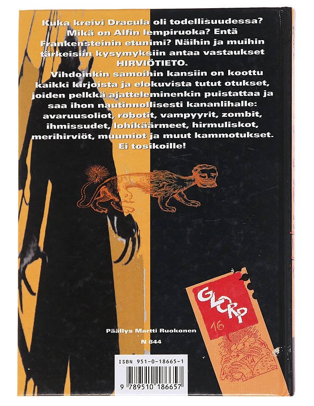 Hirviötieto - Ballinger, Erich - Harrastekirjat - 10105614801 - 1