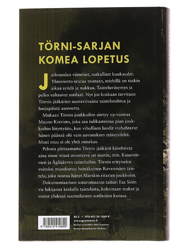 Törnin hurjat jääkärit - Esa Sirén - Historiakirjat - 10105614815 - 1