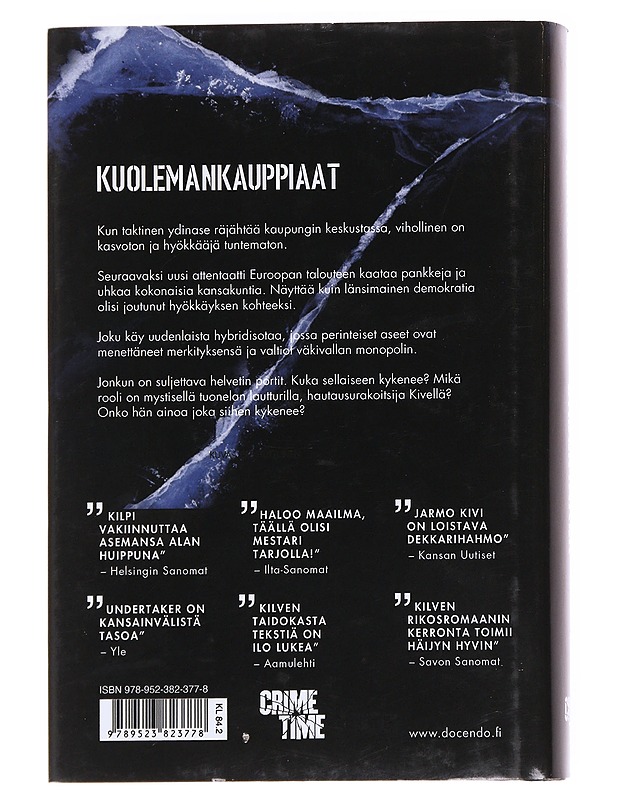 Kuolemankauppiaat - Marko Kilpi - Romaanit ja novellit - 10105614823 - 1
