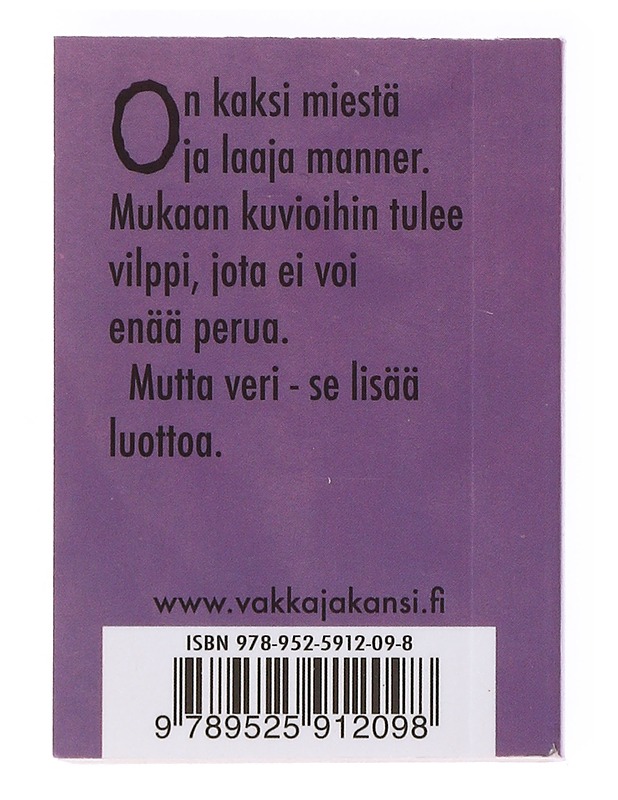 Veri luottoa lisää - Sipilä, Jarkko - miniatyyri - Jännitys ja dekkarit - 10105614826 - 1