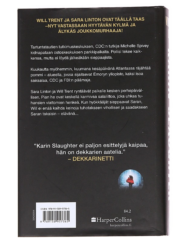 Viimeinen leski - Slaughter, Karin - Jännitys ja dekkarit - 10105614851 - 1