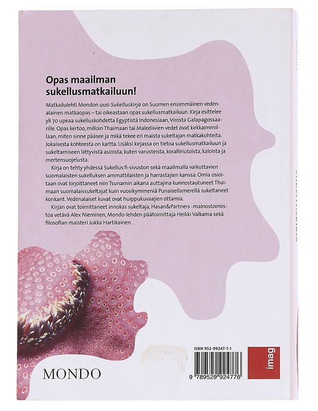 Sukelluskirja - Valkama, Heikki - Tietokirjat ja oppaat - 10105614928 - 1