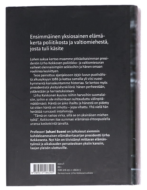 Lohen sukua / Urho Kekkonen : poliitikko ja valtiomies - Juhani Suomi - Tietokirjat - 10105614951 - 1