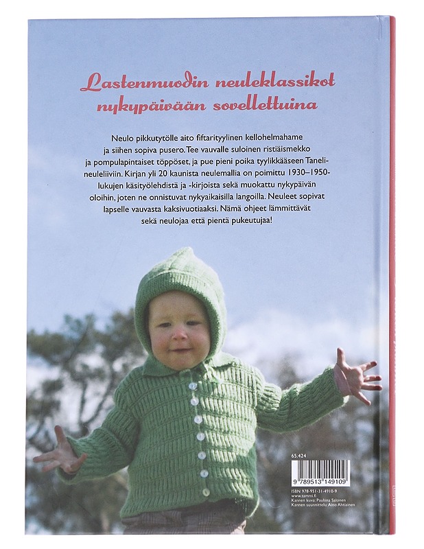 Pienten pukimet / nostalgisia neuleohjeita vauvoille ja taaperoille - Savikko, Sari - Tietokirjat ja oppaat - 10105614953 - 1