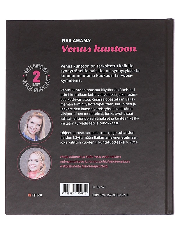Bailamama : venus kuntoon - Kiljunen, Maija - Tietokirjat ja oppaat - 10105614956 - 1