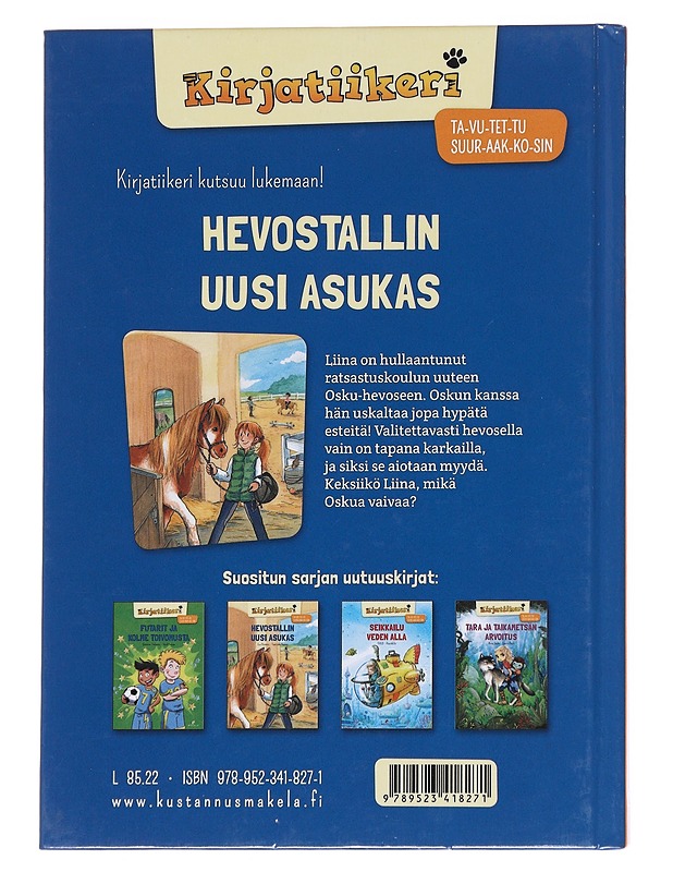 Hevostallin uusi asukas - Hierteis, Eva - Lastenkirjat - 10105614969 - 1