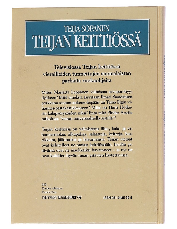 Teijan keittiössä - Teija Sopanen - Ruokakirjat - 10105614986 - 1