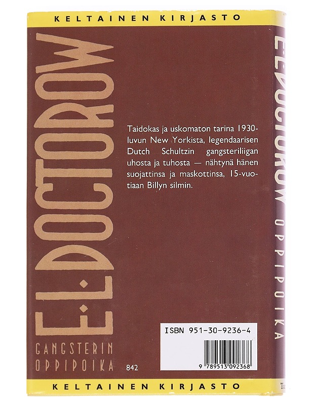 Gangsterin oppipoika - Doctorow, E. L. - Romaanit ja novellit - 10105614989 - 1