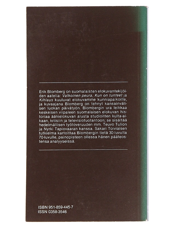 Eric Blomberg - Sakari Toiviainen - Elämäkerrat ja muistelmat - 10105614994 - 1