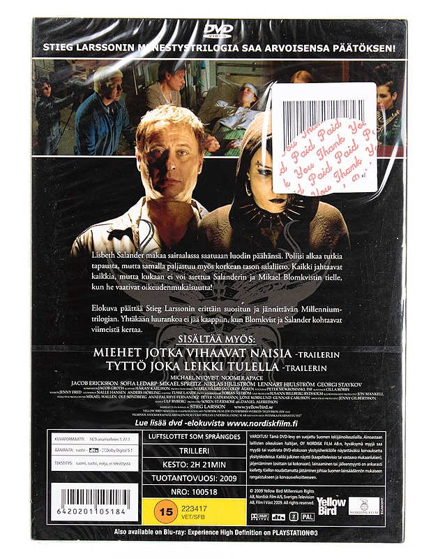 Pilvilinna joka romahti - DVD - DVD-elokuvat - 10105615001 - 1