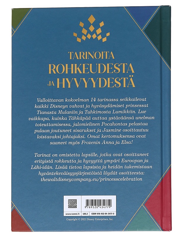 Disney Prinsessat: Tarinoita rohkeudesta ja hyvyydestä - Lyons, Kelly Starling - Lastenkirjat - 10105615006 - 1