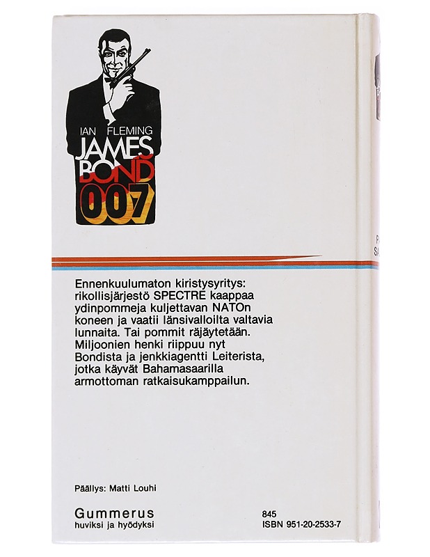 Pallosalama - Fleming, Ian - Romaanit ja novellit - 10105615009 - 1