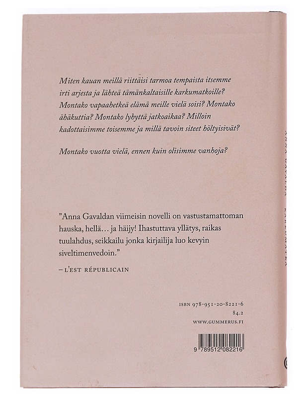 Karkumatka - Gavalda, Anna - Romaanit ja novellit - 10105615013 - 1