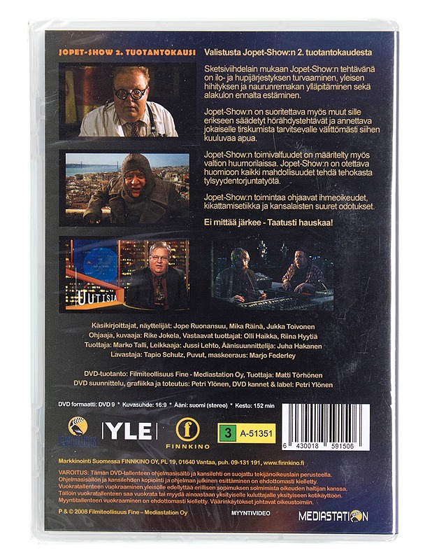 Jopet-Show tuotantokausi 2 - DVD - DVD-elokuvat - 10105615020 - 1