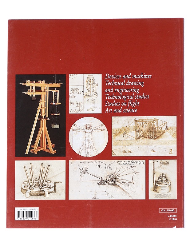 Leonardo The machines - Carlo Pedretti  - Tietokirjat - 10105615027 - 1